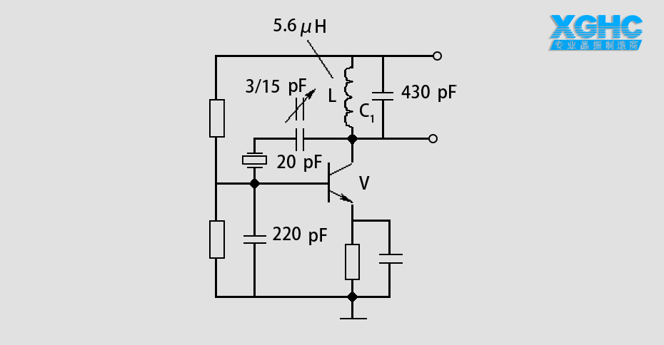 泛音晶振電路圖