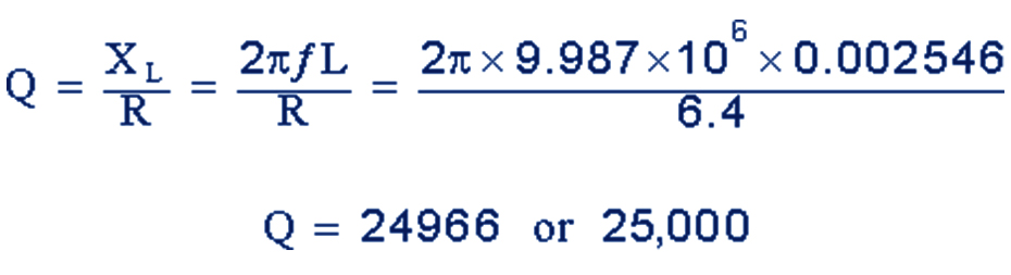 晶體振蕩器Q因數(shù)